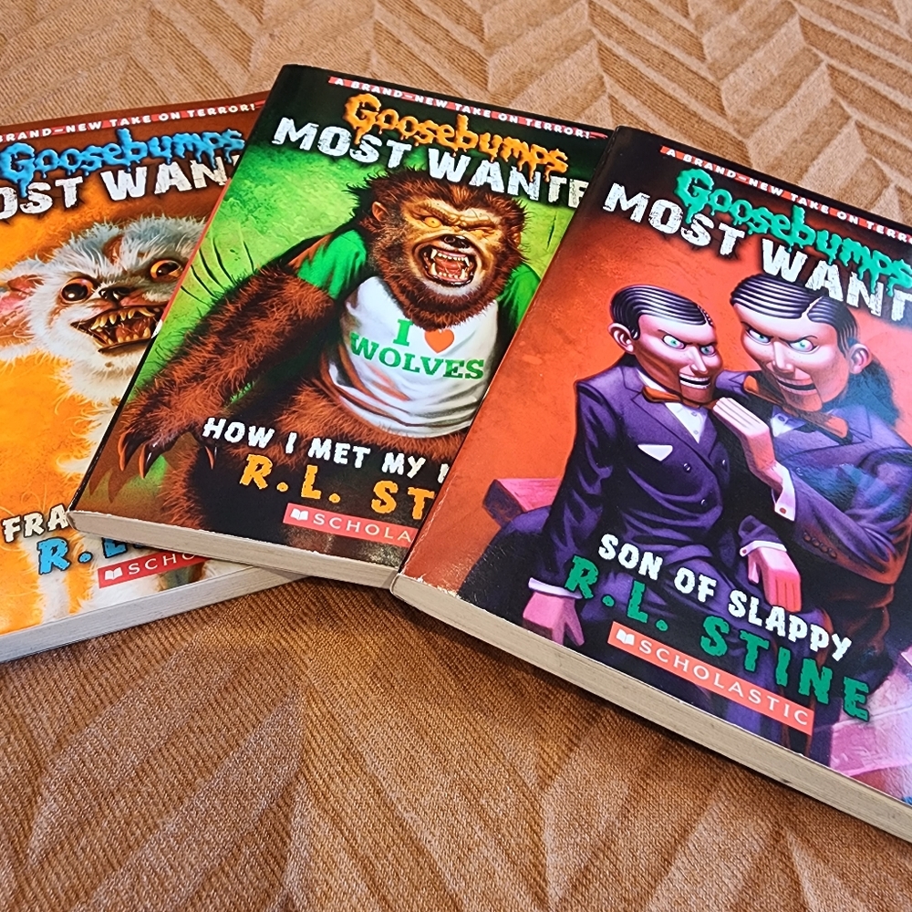 Goosebumps MOST WANTED Book 2,3,4